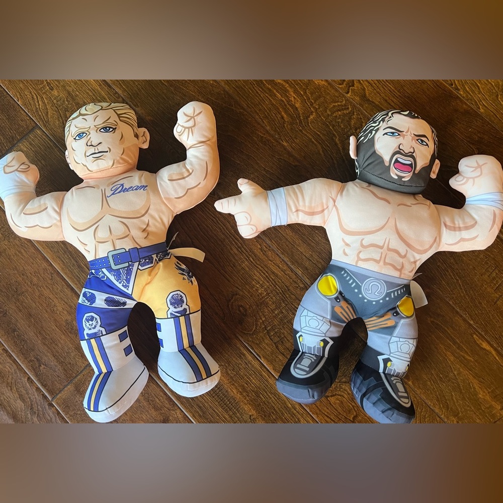 AEW Wrestling Buddies - Cody Rhodes/OMEGA SET (2) The Official LJN Wrestling